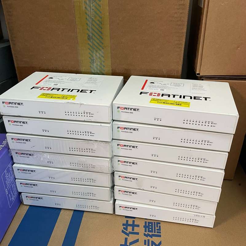 飞塔FortiGate FG-60E 千兆企业级硬件防火墙--议价商品