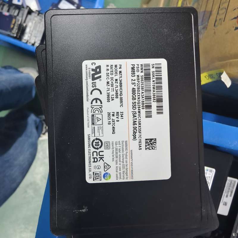 三星PM893 480G企业级固态硬盘，2.5寸SATA接口--议价商品图片