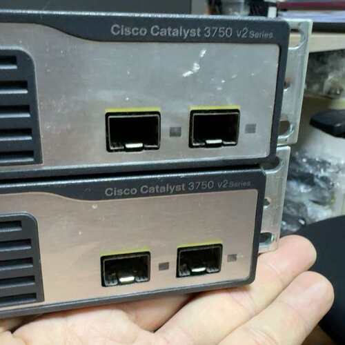 思科Cisco WS-C3750V2-24FS-S 24口百--议价商品