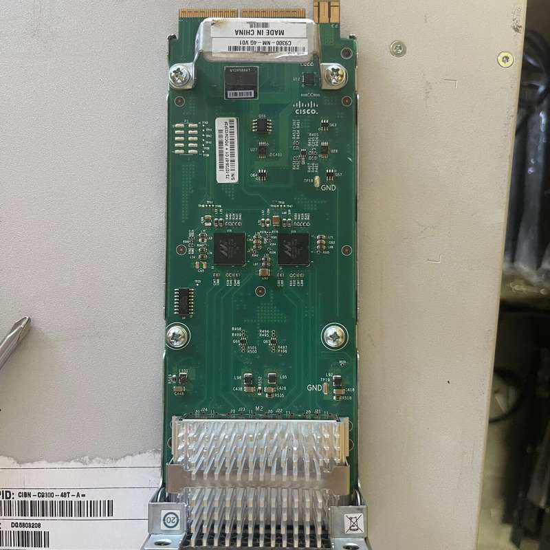 思科C9300-NM-4G 二手4口千兆光口扩展卡 原装拆机--议价商品