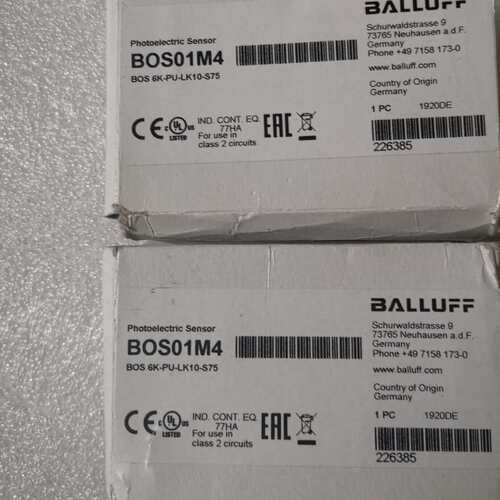 BALLUFF巴鲁夫 BOS01M4 BOS 6K-PU-L--议价商品