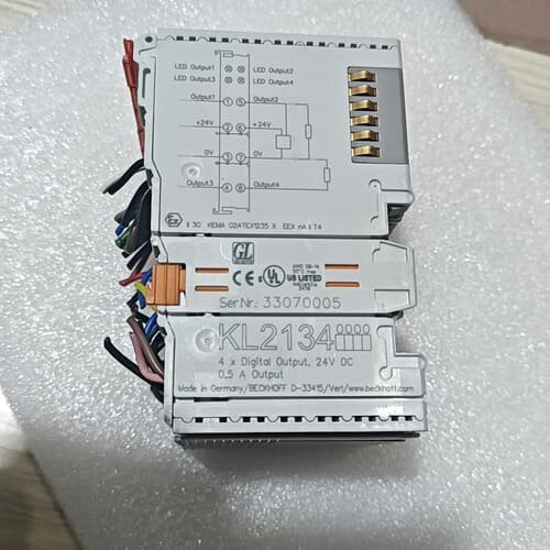 倍福KL2134模块，成色如图漂亮，包好包邮议价--议价商品