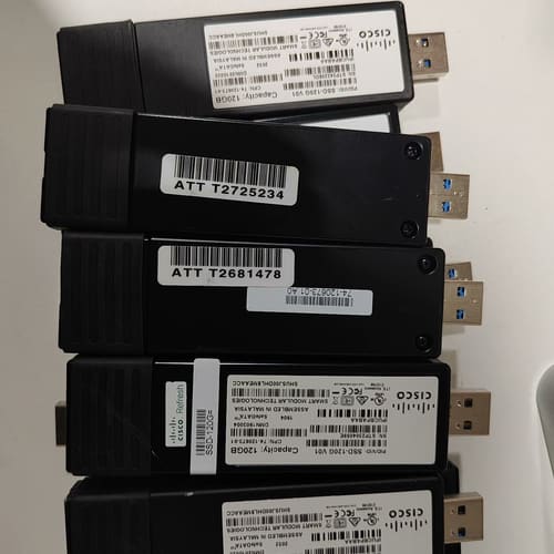 思科 SSD-120G 硬盘 二手拆机的裸卡，低价甩几个，要--议价商品