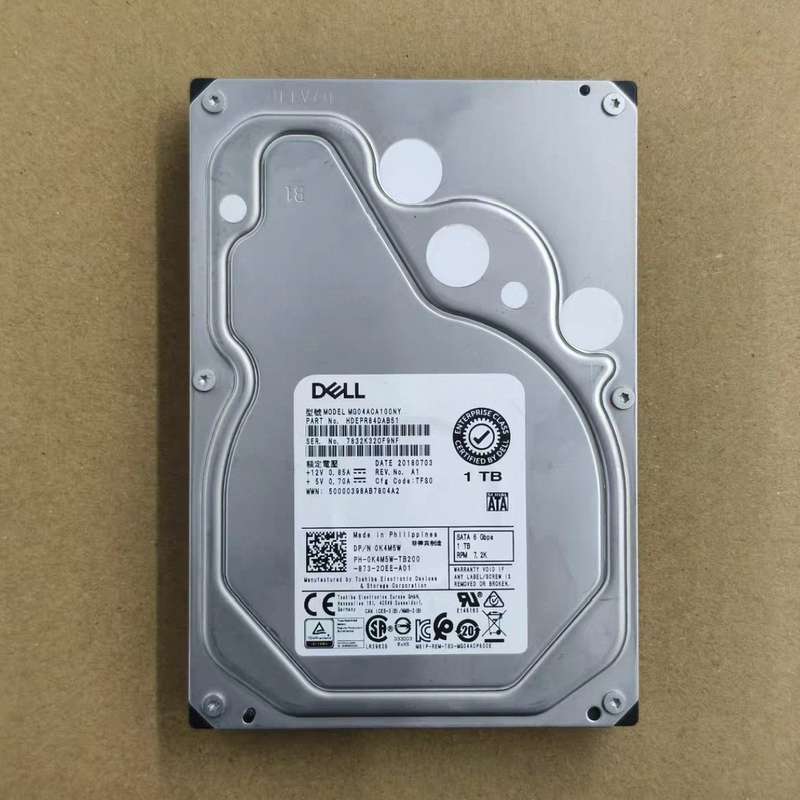 DELL戴尔 1TB 7.2K 3.5寸企业级硬盘--议价商品