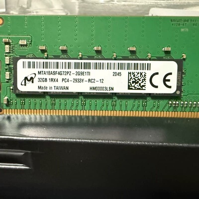 镁光 32G 1RX4 PC4-2933Y内存 MTA18A--议价商品