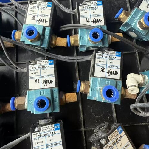 拆机19个二手MAC电磁阀117B-501BAAA--议价商品