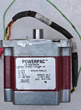 拆机POWERPAC步进电机K31SRHJ-LSS-NS-0--议价商品