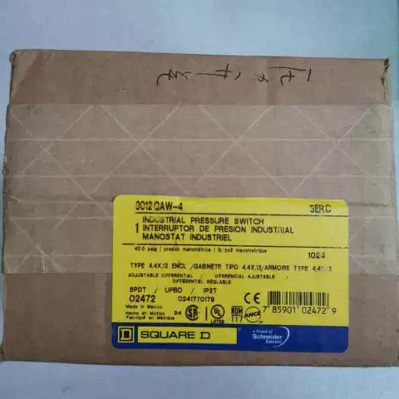 全新原装施耐德美商实块压力开关 9012GAW-4 有4个--议价商品