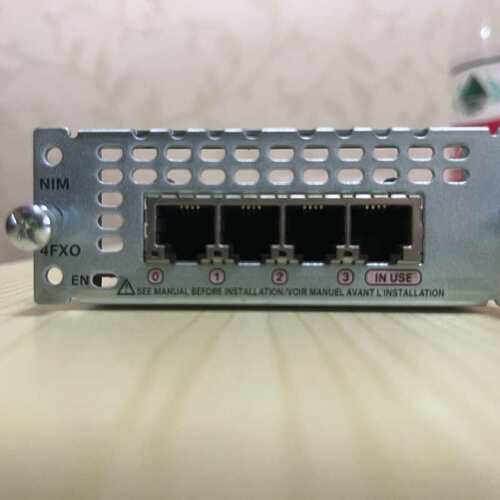 思科 Cisco 现货二手拆机 NIM-4FXO--议价商品