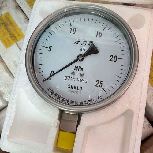上海布莱迪YTHN-150.AO不锈钢压力表 耐高温防腐蚀水--议价商品