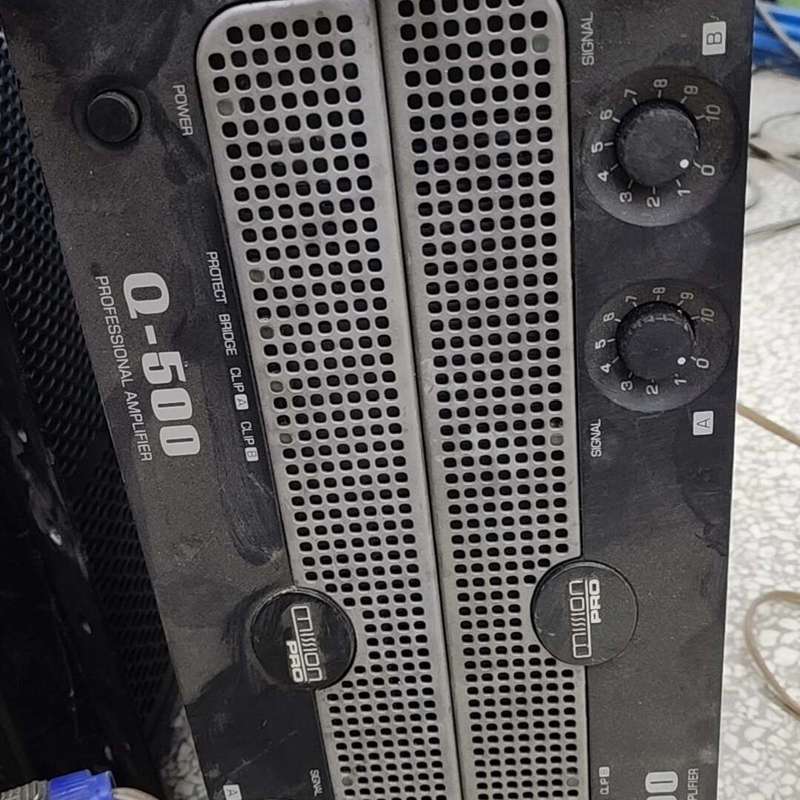 英国美声功放Q-500原装正品:原装无修500Wx2--议价商品