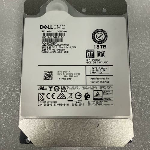 Dell/戴尔原装18T企业级硬盘,型号Ultrastar--议价商品