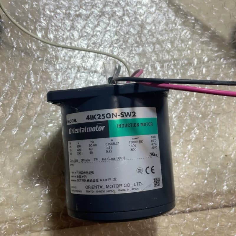 日本OM 东方减速电机二手拆机日本进口减速电机 4IK25G--议价商品