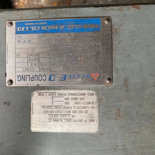 出售台湾TECO东元电磁调速电机，型号AEAF，功率20HP--议价商品