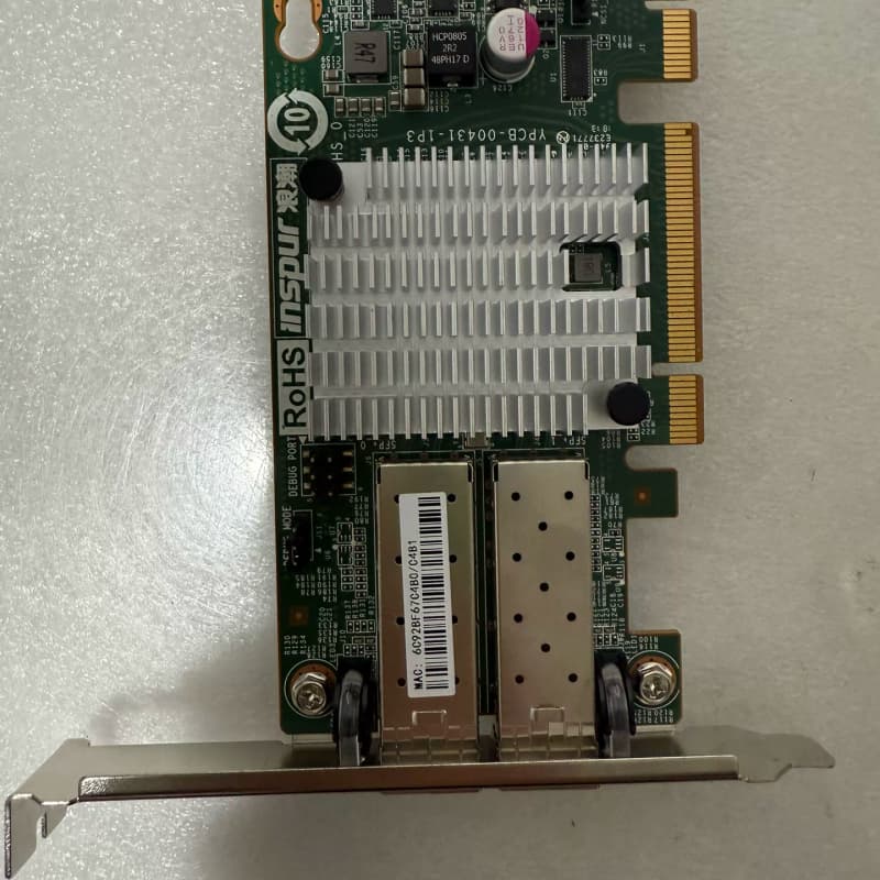 浪潮YZCA-00431-103双口万兆光纤网卡--议价商品