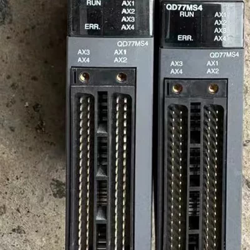 三菱QD77MS4运动模块,拆机件,成色还可以,功能包好,实--议价