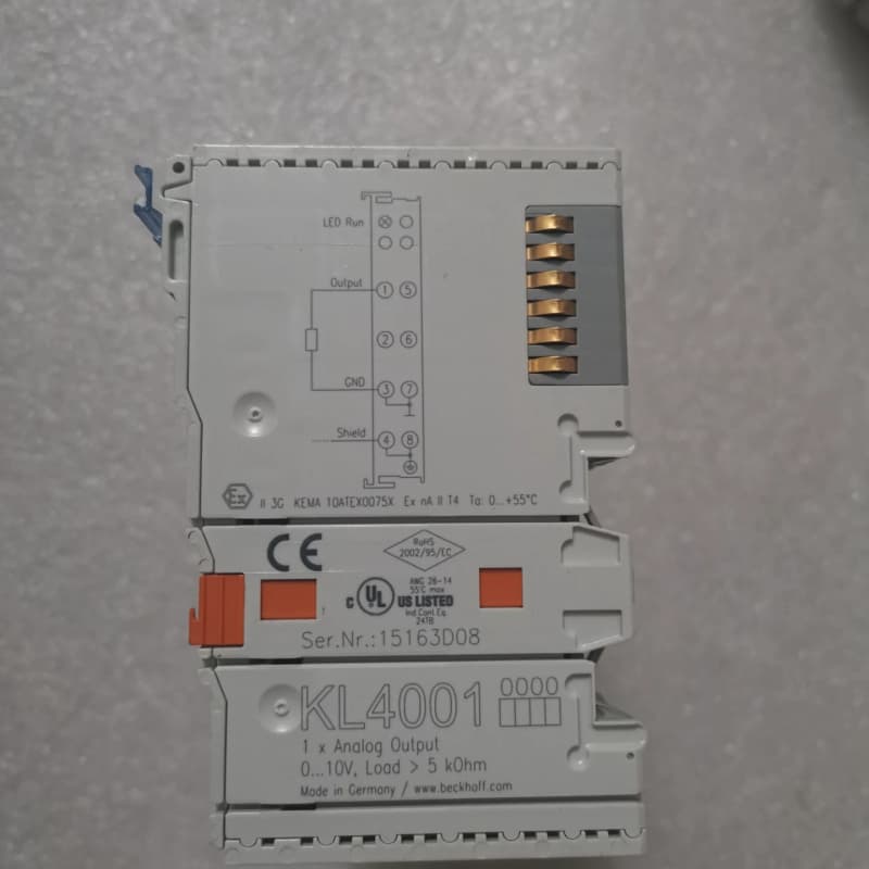 拆机BECKHOFF倍福 KL4001 16年货 成色漂亮--议价商品