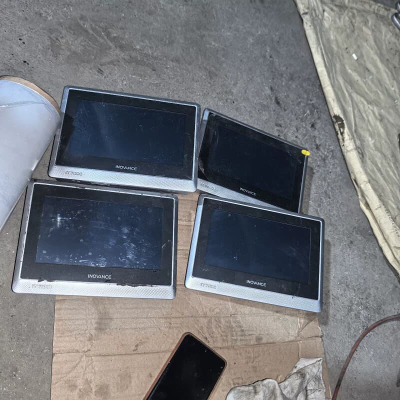 拆机二手汇川触摸屏4个,IT7070T,24V,成色新,如图--议价商品