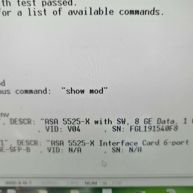 思科cisco ASA5525防火墙带ASA-IC-6GE---议价商品