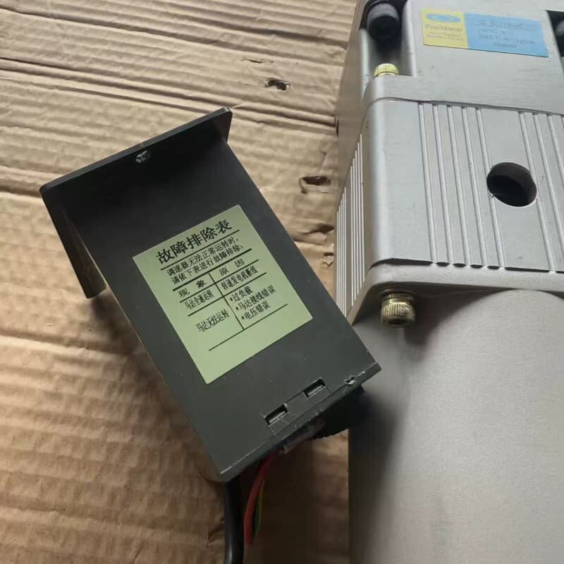 拆机一个二手台湾北泽PeeiMOger离合刹车减速电机带控制--议价商