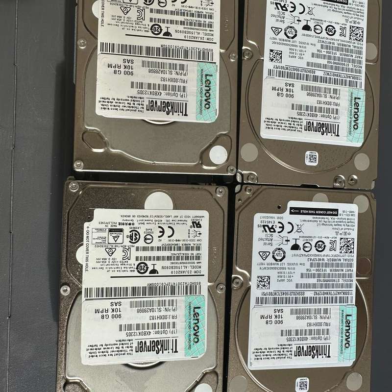 联想00XH183 拆机服务器硬盘 sas 10k 900g--议价商品