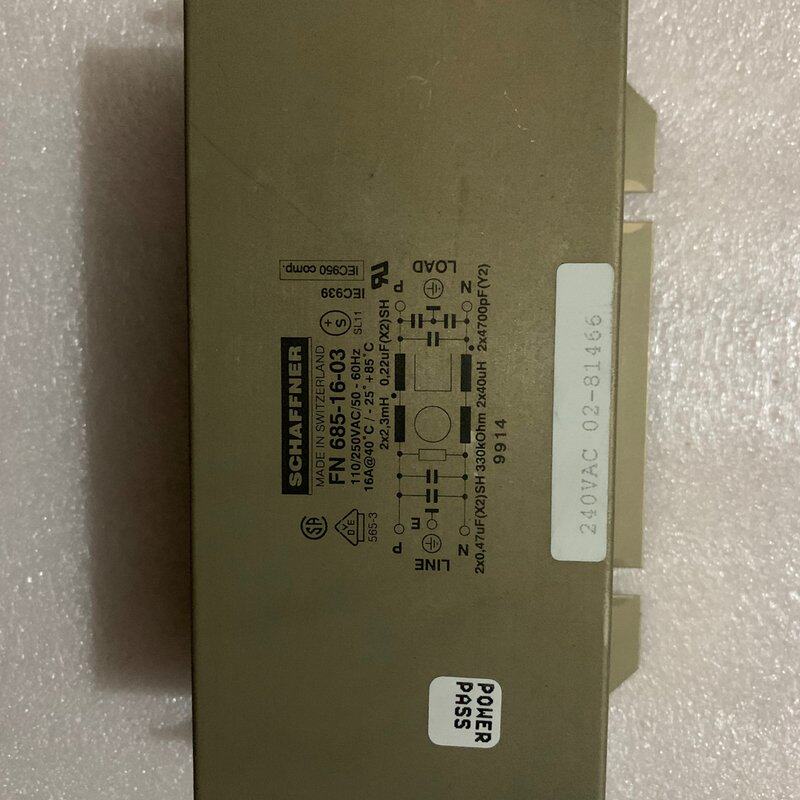 二手FN685,-16-03夏弗纳电源滤波器,成色如图,外壳--议价商品