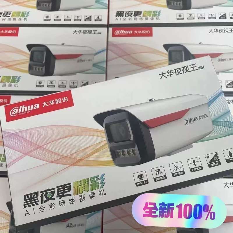 #大华400万全彩夜视王2.0版2449M-A-LED高清网--议价商品