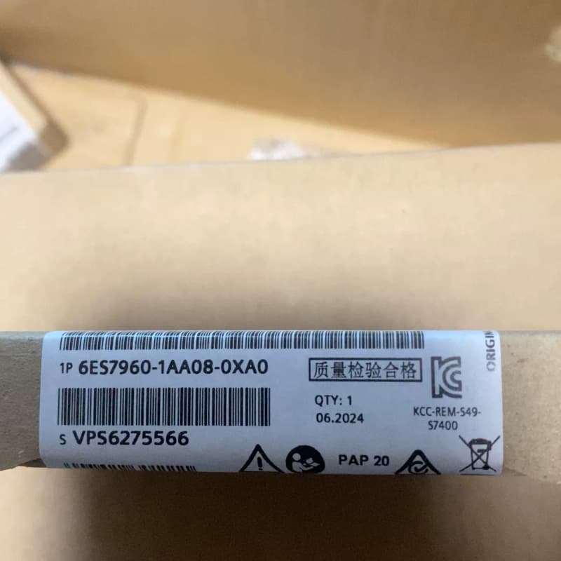 全新西门子6ES7960-1AA08-0XA0模块,24年6--议价商品