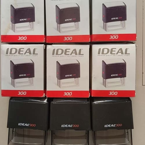 IDEAL 300 自动印章,美国原装进口,成色如图9个,单--议价商品
