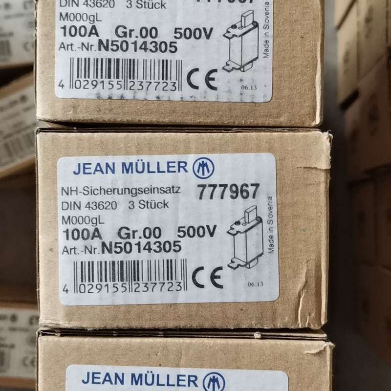 德国JEAN MULLER金米勒N5012605JE熔断器2--议价商品