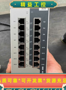 菲尼克斯交换机FLSWITCH3016二手拆机功能正常实物--议价商品