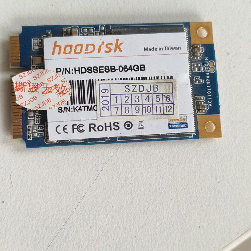 MSATA固态硬盘64G,台湾群联hooDisk品牌,拆机正--议价商品