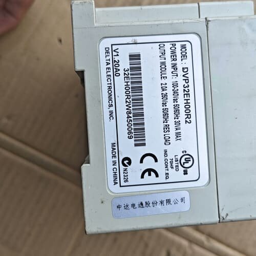 台达PLC DVP32EH00R2 拆机件 端子齐全 成色看--议价商品