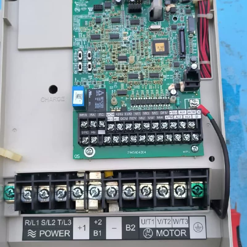 出售二手台达VFD-VE-7.5kw高频变频器一台，功率7.--议价商品