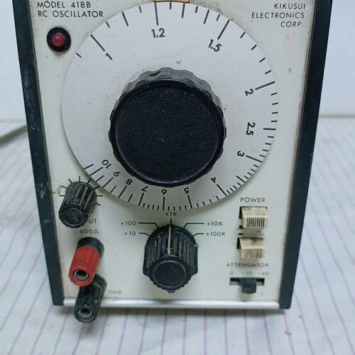 菊水418B音频信号发生器。菊水418b低频信号发生器。10--议价商品