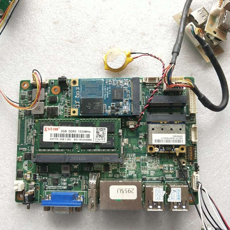 工控小主机主板,2955U,双千兆网口,32G固态硬盘,2G--议价商品