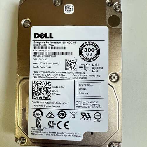 Dell/戴尔 R730 R740 ST300MP0005--议价商品