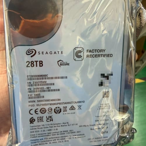 希捷+28TB企业级硬盘+ST28000NM000C+202--议价商品