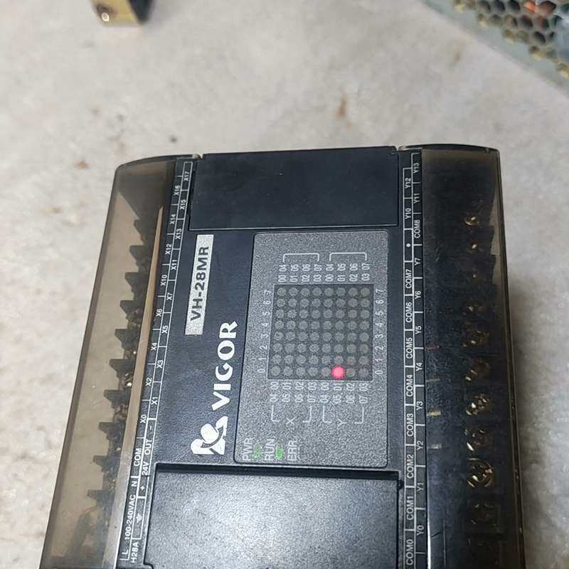 台湾VIGOR丰炜PLC VH-28MR，拆机件，实物拍摄，--议价商品