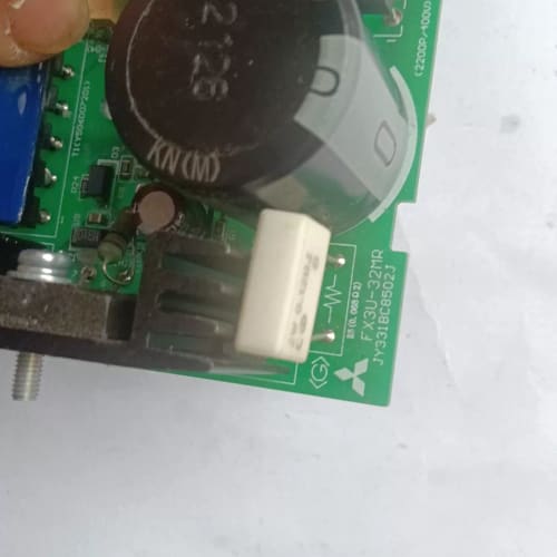 日本三菱PLC电源板,型号FX3U-32MR,功能正常,全新--议价商品
