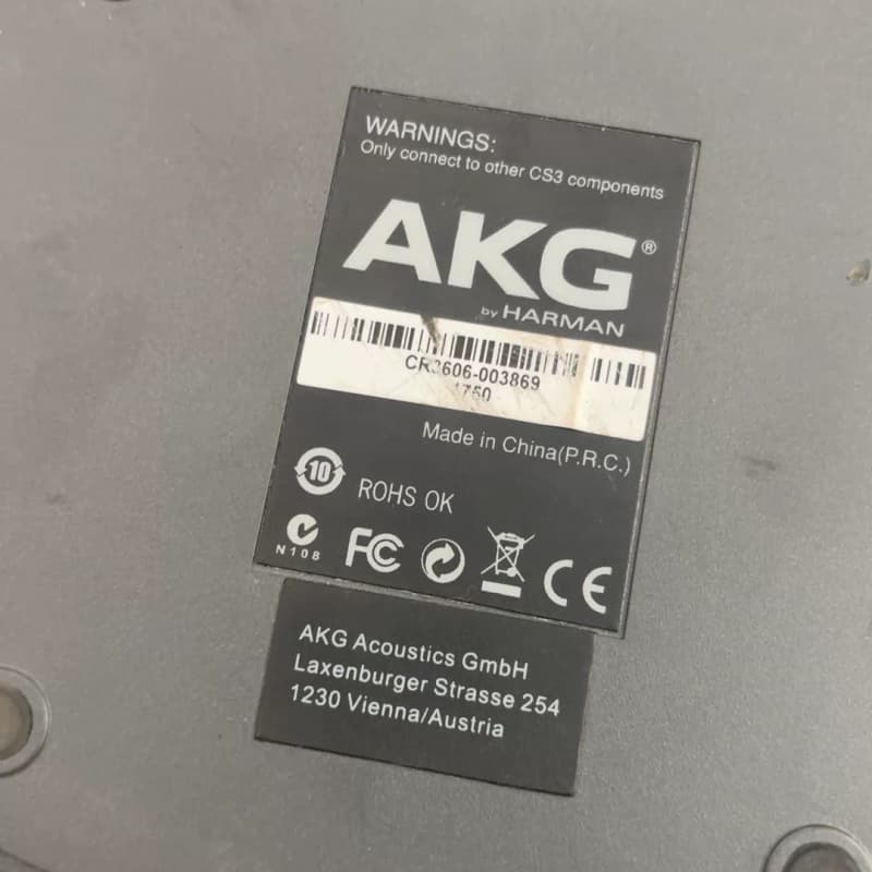 政府部门原装进口AKG会议话筒1个打包处理,型号CS3,功能--议价
