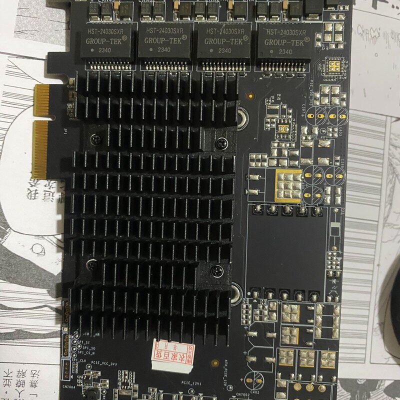 MV-GE2004 海康4口PoE工业千兆采集卡拆机包好--议价商品
