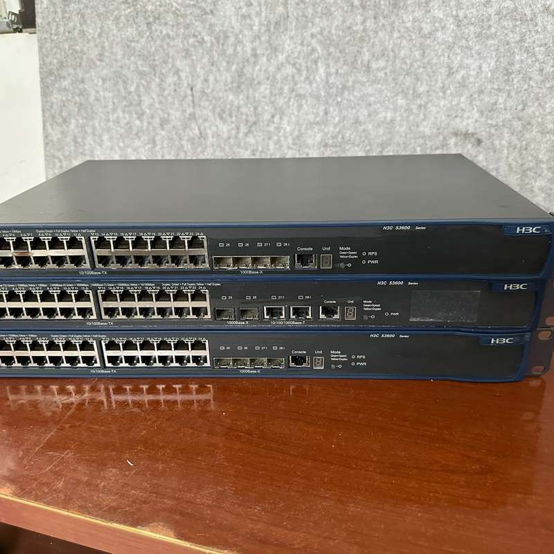 华三H3C 交换机 S3600-28P-EI华三24口型号:--议价商品