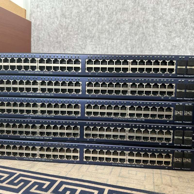 锐捷48口交换机,锐捷 RG-S3750-48,48口百兆交--议价商品