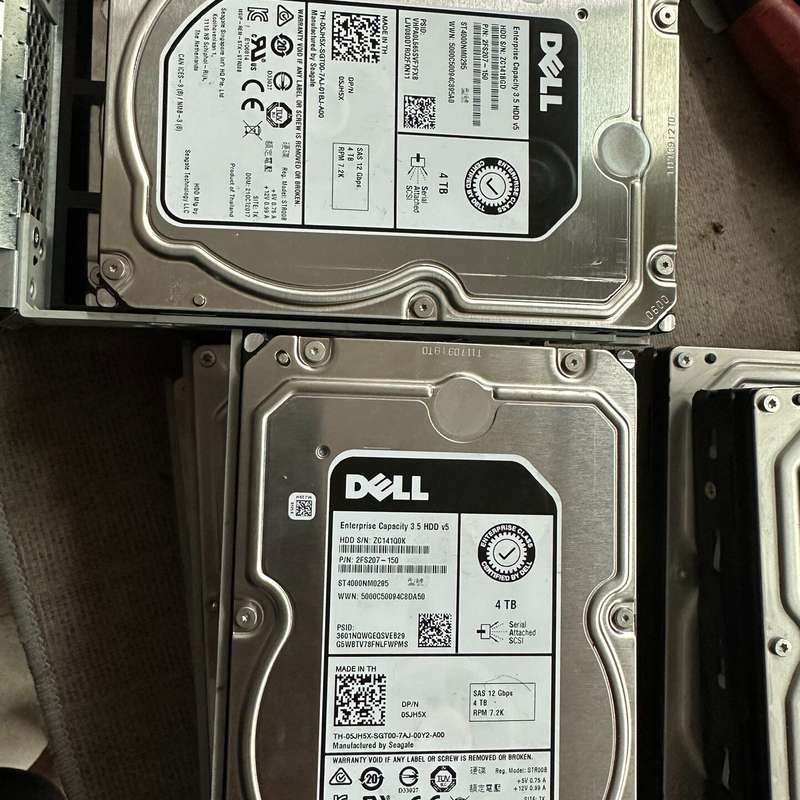 Dell/戴尔原装拆机4T SAS 12Gb企业级服务器--议价商品