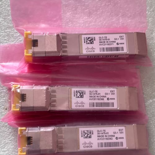 思科GLC-TE千兆光转电模块,原装正品,型号30-1475--议价商品