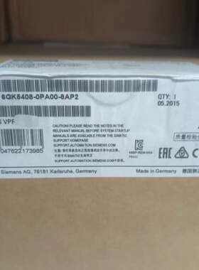 西门子6GK5408-0PA00-8AP2，全新原装未开封，--议价商品