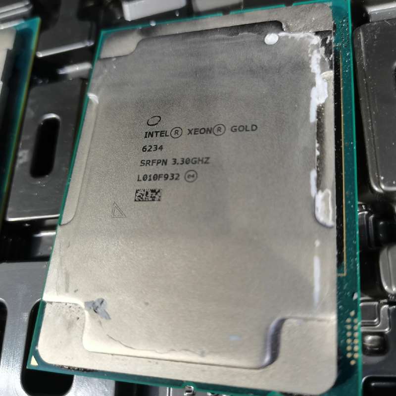 Intel服务器CPU 6234,拆机正式版,成色新。--议价商品