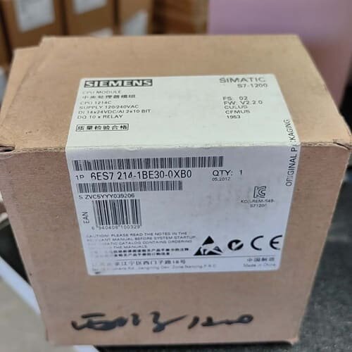 6ES7 214-1BE30-0XB0盒子，西门子CPU12--议价商品