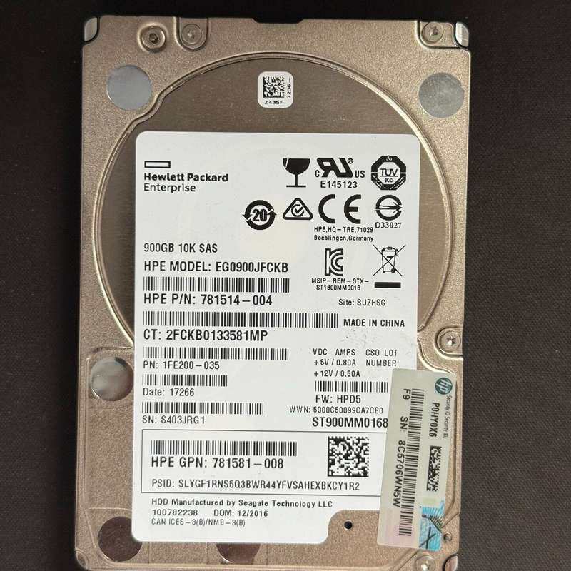 HP 768788-003 781581-008服务器硬盘9--议价商品